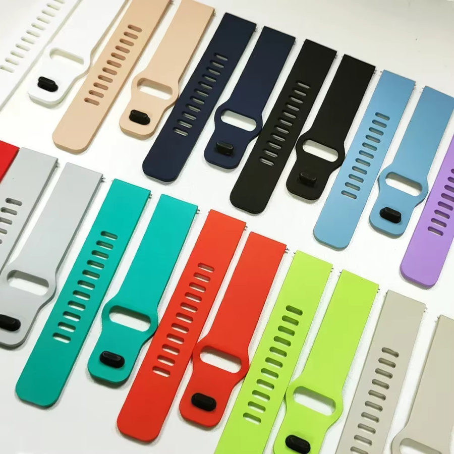 Realme Uhrenarmband Silikon, 20 mm, 22 mm, Unisex - Bild 1