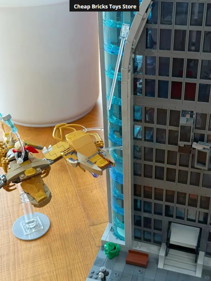 Hot Toys Futuristisches Hauptquartier-Turm, Bausteine, 5.201 Teile - Bild 4