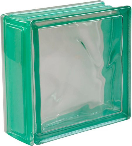 Fuchs Design Echtglasprofil in Grün, B: 8 cm, L: 19 cm - Bild 1