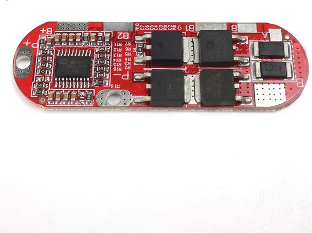 4S 25A Lithium-Batterie BMS-Schutzplatine für 14,8 V/16,8 V 18650 Li-Ionen-Akkupacks in Rot - Bild 1