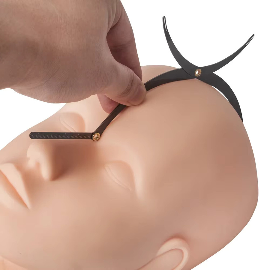 BOLUOYIN Augenbrauen Schablone, Metall, 3D Permanent Make-up Vorlage - Bild 3