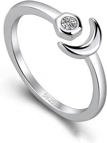 Ring 925 Silber, Zirkonia, Damen - Bild 1