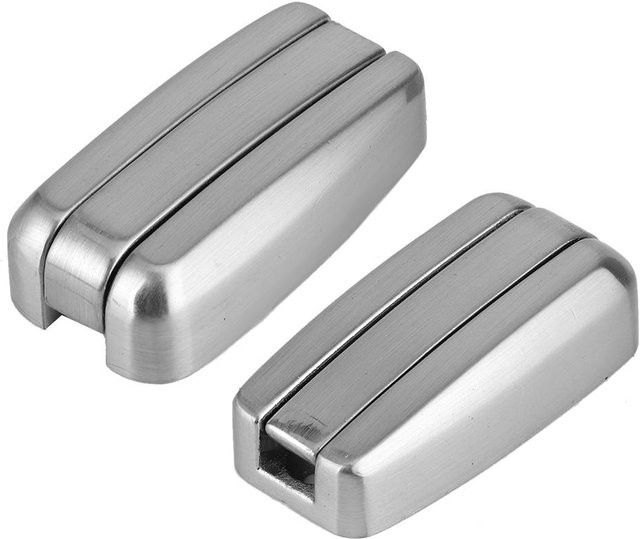 Koogeelife Set aus 2 Stück versteckte Haken aus Zinklegierung in Silber für Kleidung, Hüte und Handtücher in Automobilen und Wohnmobilen - Bild 1
