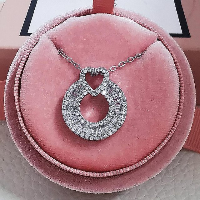 Anhänger 925 Silber, Zirkonia, Damen - Bild 1