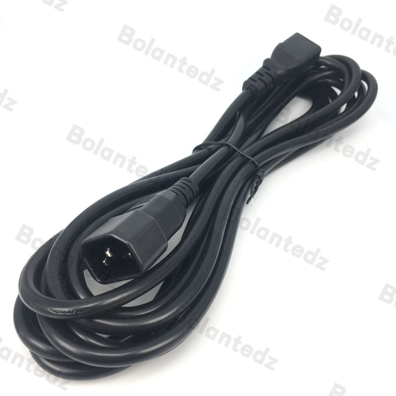 Bolantedz IEC C14 auf C13 Netzkabel in Schwarz für Cisco UPS, PC, Monitor und PDU - Bild 4