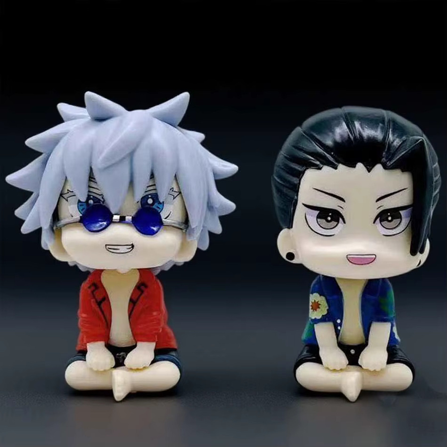 Bandai Jujutsu Kaisen Nendoroid Figuren, Gojo Megumi Yuji, Ornament Sammlung - Bild 1