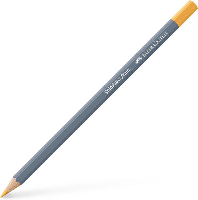 Faber Castell Aqua Aquarellstift Lichter Ocker in Gelb - Bild 1