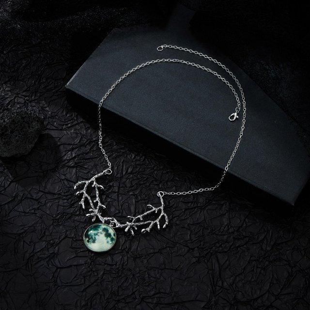 Lucky Star Jewelry Anhänger Halskette, Metall, Schwarz, Damen - Bild 1