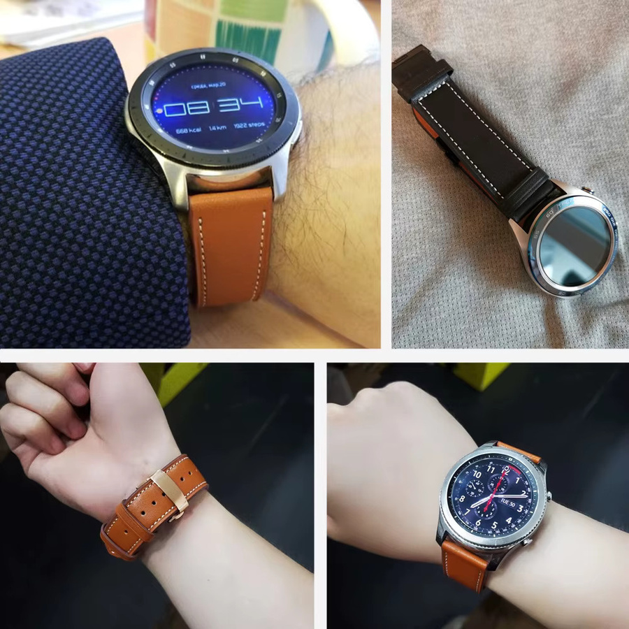 Uhrenarmband Leder, Unisex - Bild 2