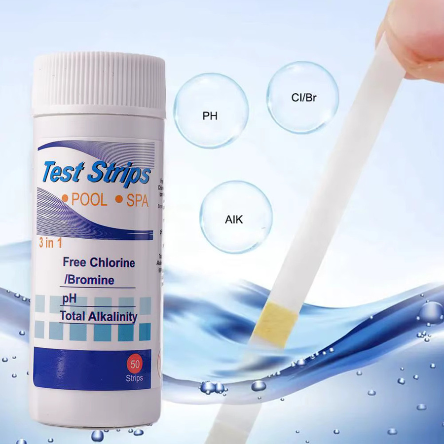 Chlor und pH-Teststreifen für Schwimmbad und SPA zur Wasseranalyse - Bild 4