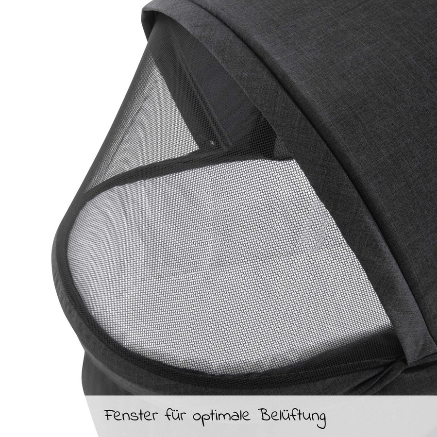 Hauck Babywanne für Buggy Colibri in Melange Black/Grey - Bild 4