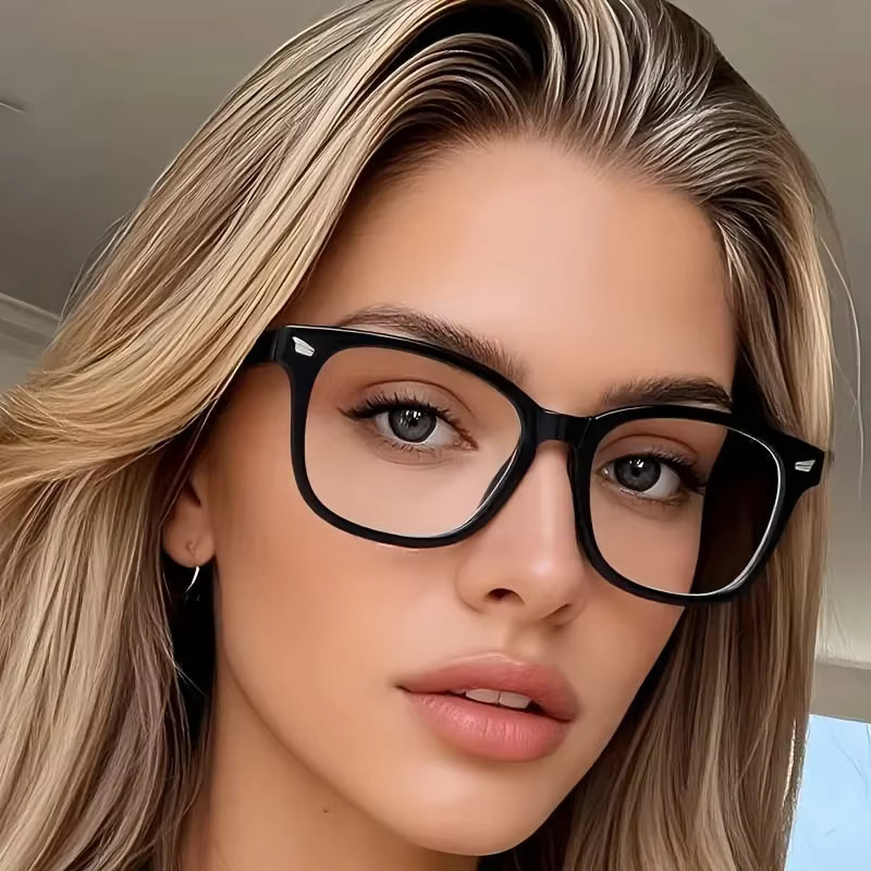 ZUIDID Computerbrille, Vollrand, Square, Kunststoff, Unisex, black - Bild 3