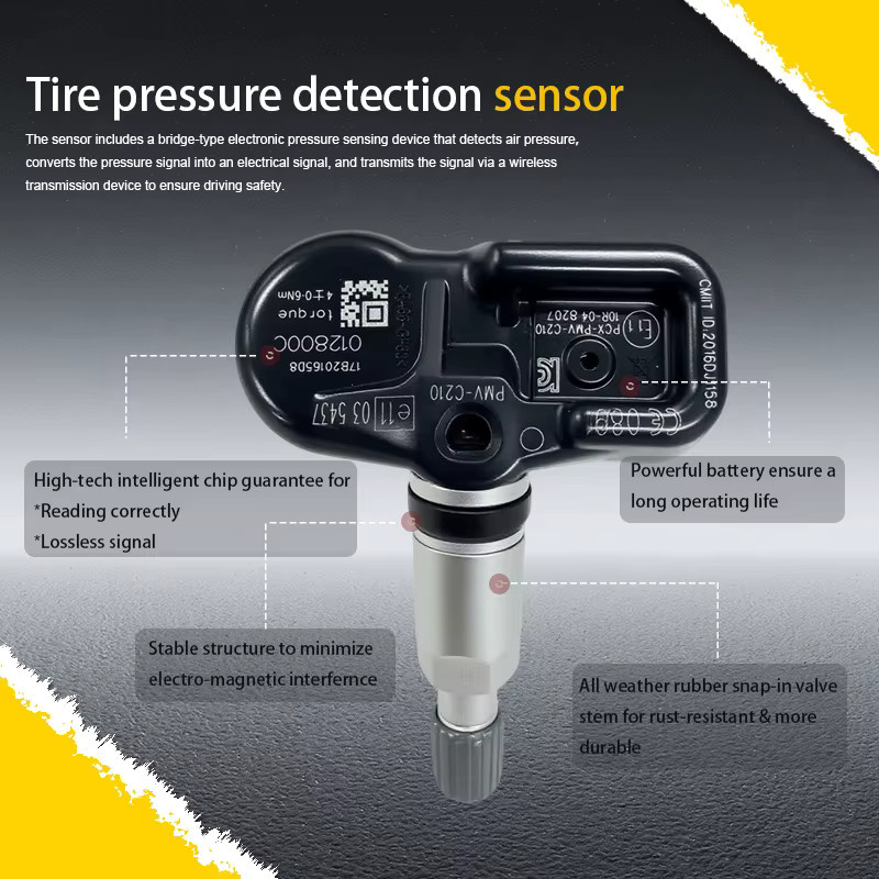 ANWAYTECH Reifendrucküberwachungssensor TPMS 4260742020 in Schwarz kompatibel mit Citroen C1 und Lexus CT ES GS IS LS Serie sowie PMV-C210 - Bild 3