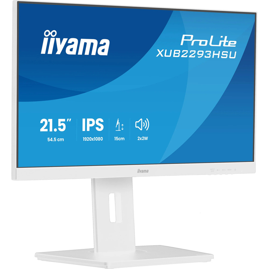 Iiyama Prolite XUB2293HSU-W7 LED-Monitor mit IPS-Panel, Full HD, Weiß - Bild 1