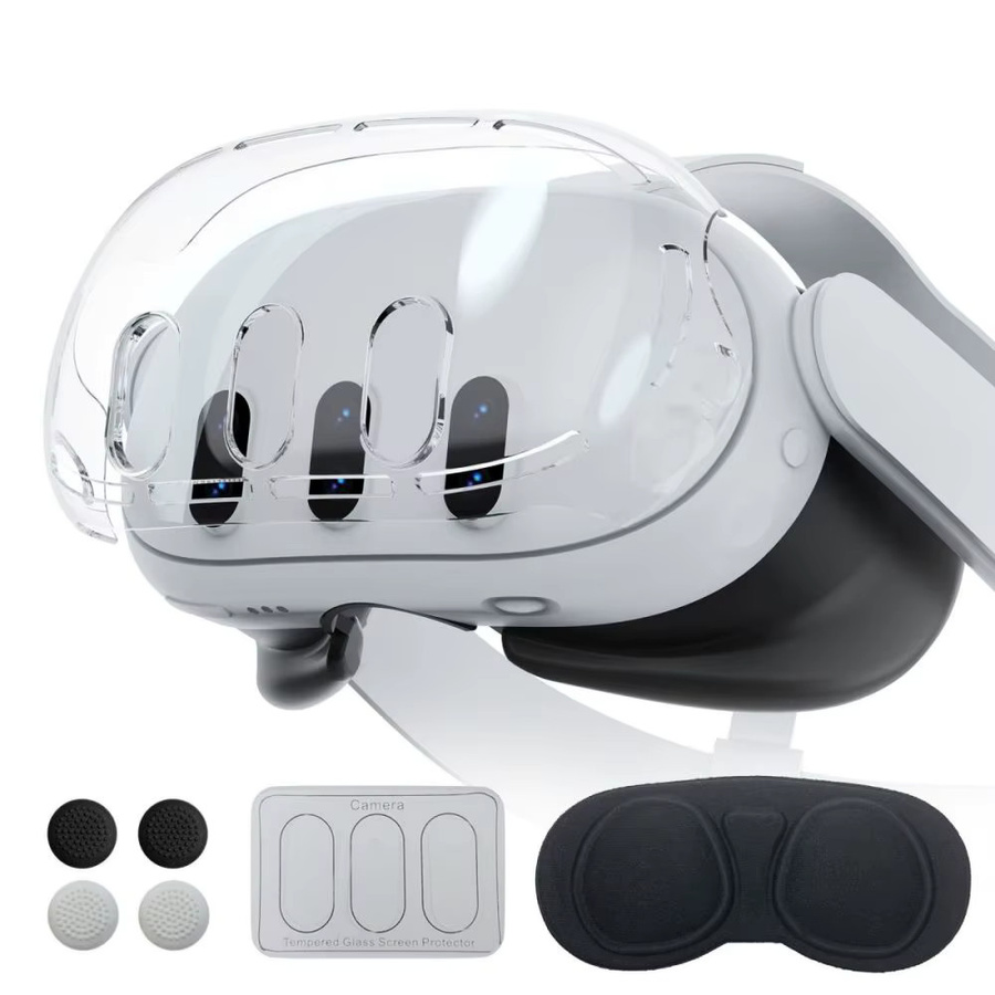 Transparentes Schutzgehäuse-Set für dein Meta Quest 3 Headset - Bild 4