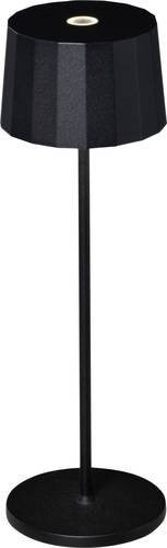 Konstsmide Positano USB-Tischleuchte LED Schwarz dimmbar Höhe: 35 cm - Bild 1