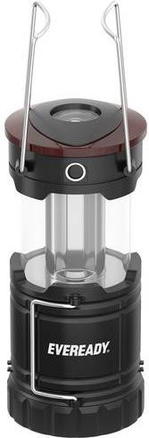 Eveready LED Camping-Leuchte Schwarz mit 300 Lumen und USB-Anschluss - Bild 1