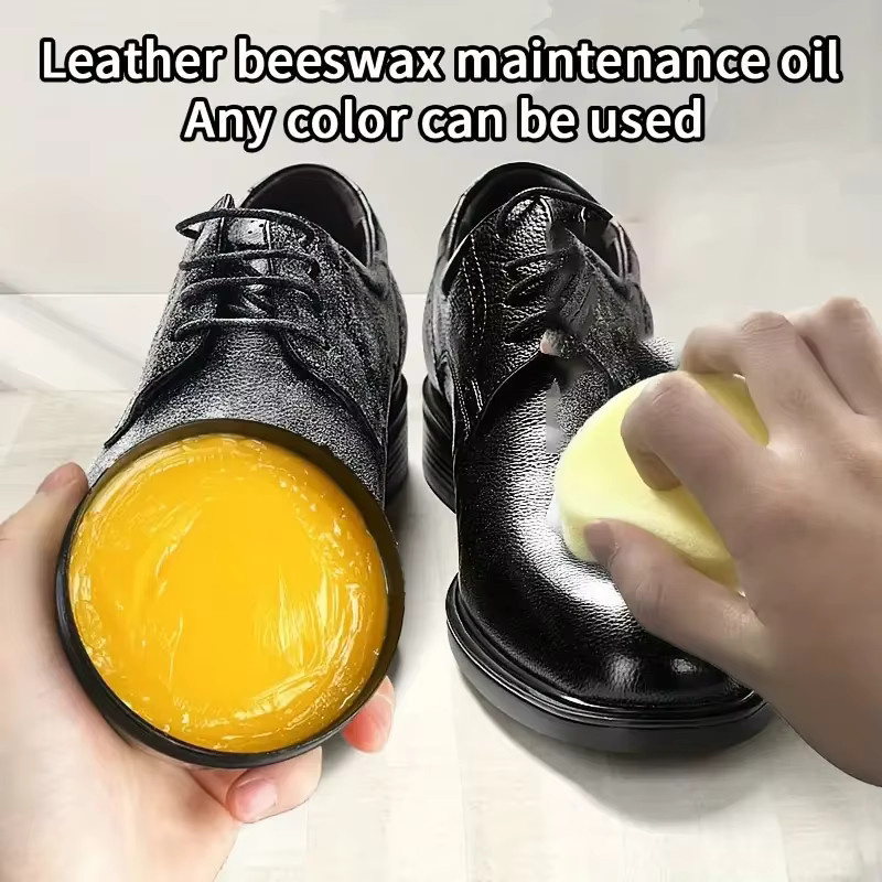 Ifubo Lederpflege-Bienenwachs, 100% natürliche Lederpolitur für Schuhe, Taschen und Sofas - Bild 2