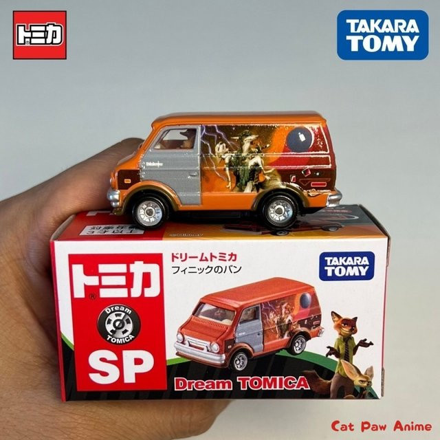 TAKARA TOMY Disney Zootopia 2 Nick's Van, Spielzeugautomodell aus Legierung - Bild 1