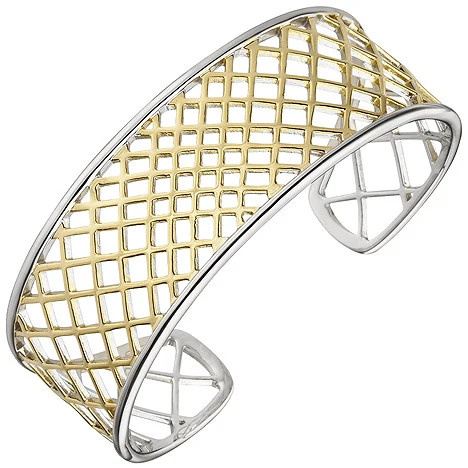 Colfem Armspange, 925 Silber, bicolor vergoldet, Unisex - Bild 1