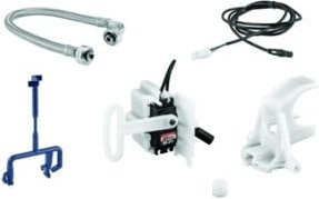Grohe Rapid SL Installationsset für WC in Weiß mit automatischer Spülung und Vorspülung, Höhe: 113,0 cm - Bild 1