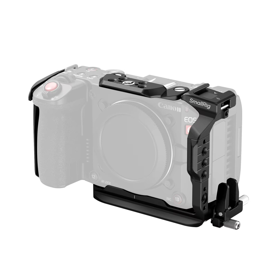 SmallRig Kamera-Käfig für Canon EOS C50 in Schwarz mit modularer Bauweise und Arca-Swiss Schnellwechselplatte - Bild 1