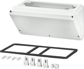 Hensel Mi Connection Box CB 10 Gerätekasten aus Kunststoff in Grau - Bild 1