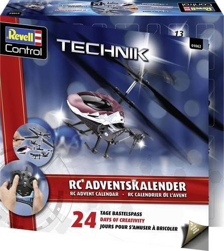 Revell Advent Calendar RC Helicopter, Bausätze, ab 12 Jahre - Bild 1