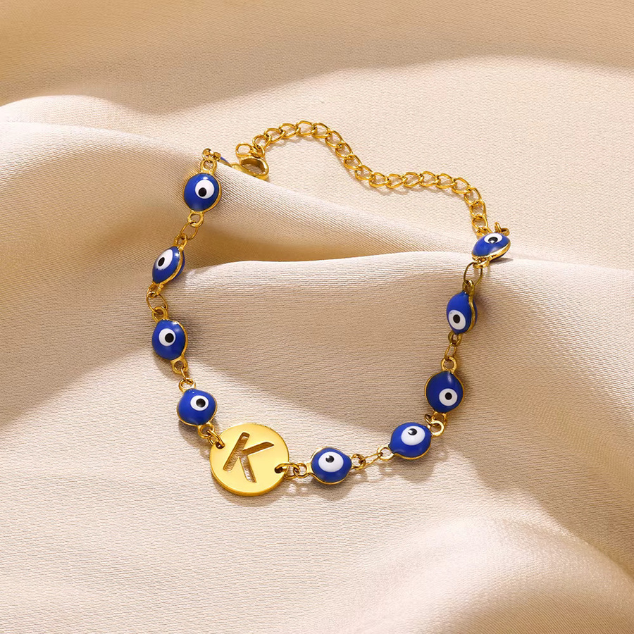 ETCAVCE Armband, Gold, Messing, Damen, Türkisches Böses Auge - Bild 2