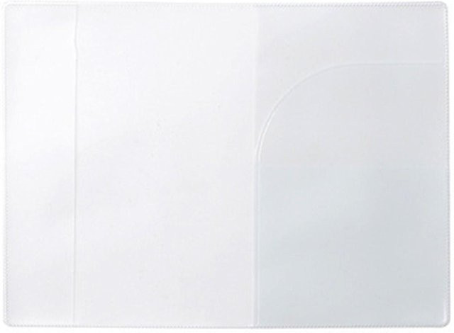 TOMTOP JMS Passhülle aus transparentem PVC, wasserdichte und mattierte Ausweis-Schutzhülle für Reisende - Bild 1