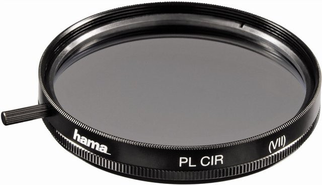 Hama Polfilter Circular in Schwarz, Durchmesser: 67 mm - Bild 1