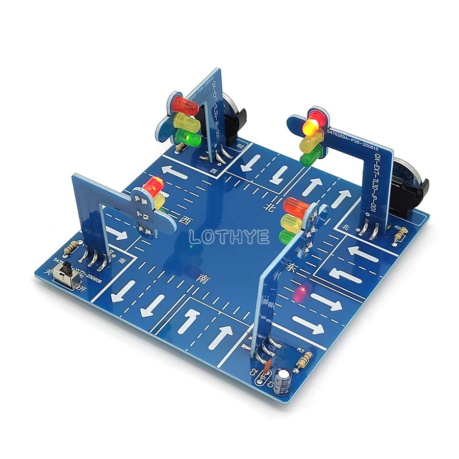 LOTHYE Intelligentes Verkehrssignallicht, DIY-Elektronik-Kit, Fahrzeuge - Bild 3