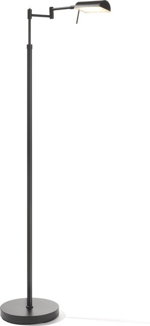 Stehleuchte TROY von casa NOVA in Schwarz, dimmbare LED-Stehleuchte aus Metall und Aluminium für modernes Design - Bild 1