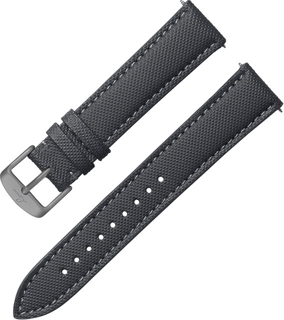 FiberTech Köln Uhrenarmband, Textil/NATO, Leder - Bild 1
