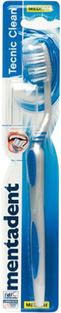 Mentadent Tecnic Clean Medium Zahnbürste, 1 Stück - Bild 1