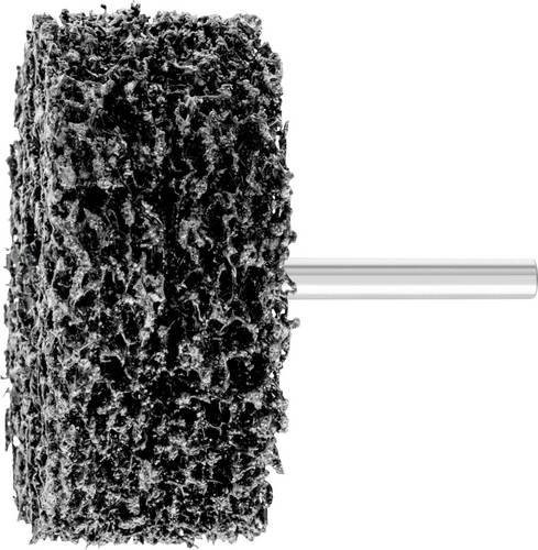 PFERD TOOLS POLICLEAN PCLZY Reinigungsvlies für Metall und Lack, Durchmesser: 75 mm, Tiefe: 26 mm, Schaft-Durchmesser: 6 mm, Farbe: Schwarz - Bild 1
