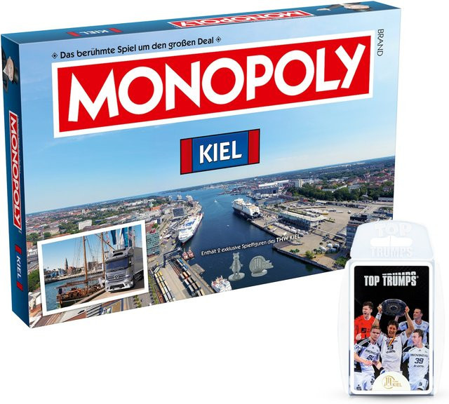 Winning Moves Monopoly Kiel City Brettspiel - Bild 1