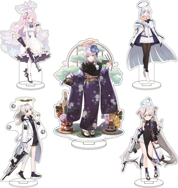 Bandai Blue Archive Acrylfigur Ständer, 16cm - Bild 1