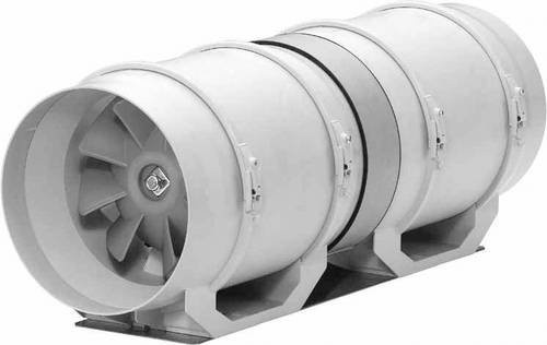 Helios Ventilatoren 06058 Rohrlüfter 230 V mit 240 m³/h in Grau und Weiß - Bild 1