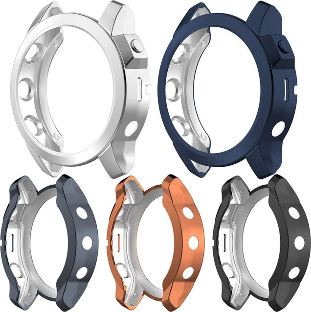 Garmin Smartwatch Schutzhülle, Silikon, Schwarz, Unisex - Bild 1