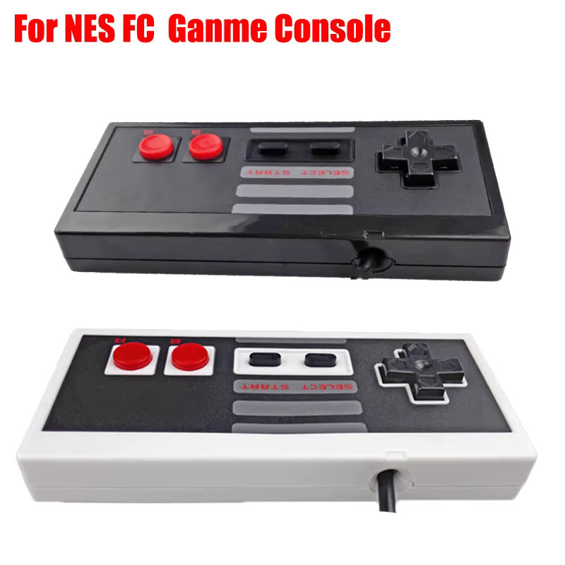 Retro 8-Bit Mini Game Controller für Nintendo NES System in Weiß - Bild 5