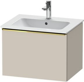 Duravit Waschtischunterschrank D-Neo beige matt, wandhängend, B: 61 cm, T: 46,2 cm, H: 44 cm - Bild 1