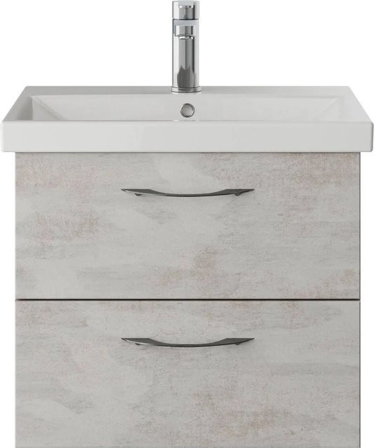 Pelipal Waschbeckenunterschrank Serie 4035 in Hellgrau, Breite: 56 cm - Bild 1