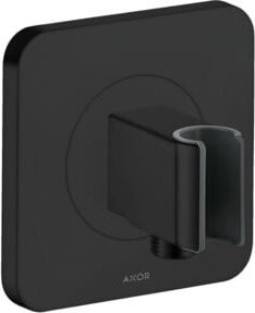 Hansgrohe Axor Citterio E RV Brausehalter aus Metall in Schwarz und Silber, B/B: 120 x 120 mm - Bild 1