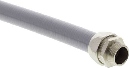 Wiska Schutzschlauch BMCG-PVC-S-16-LG-GT in Grau, Durchmesser: 15,5 mm, Länge: 30 m - Bild 1