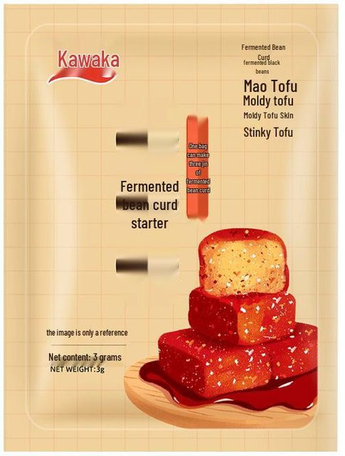 Chuanxiu Fermentierter Tofu Starterkultur 8 x 24 g - Bild 1
