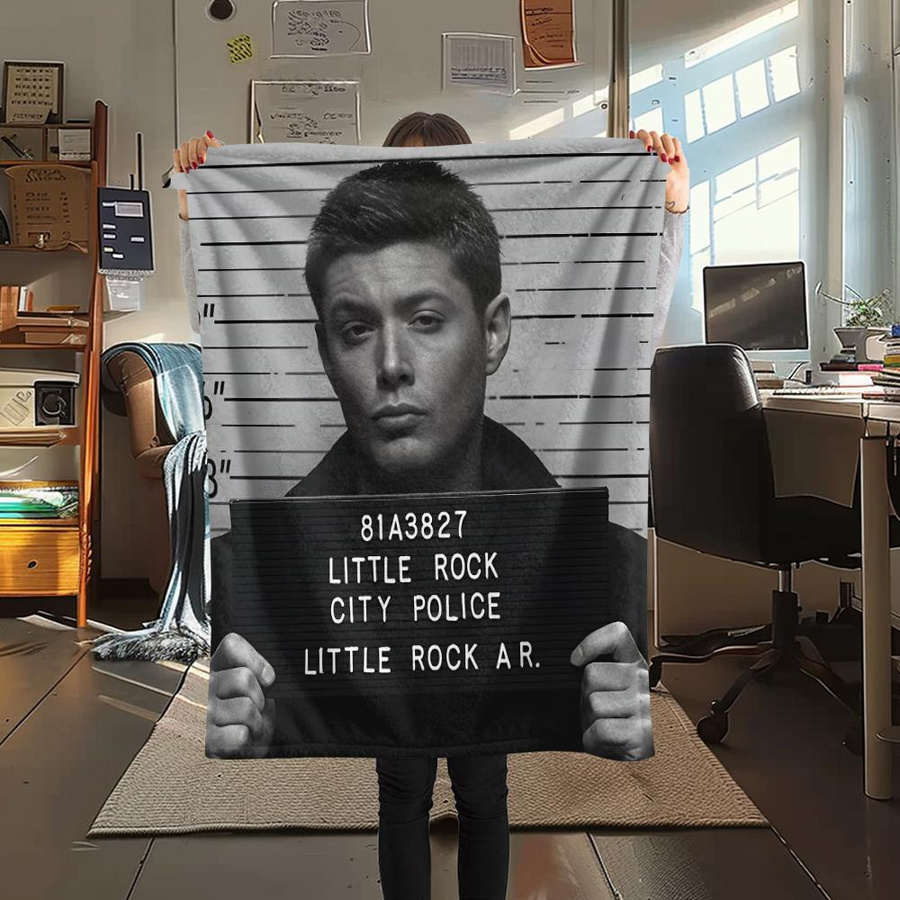 Dean Winchester Druck Flanellblanket in Multicolour, B/H: 150 x 200 cm - Bild 3