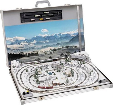 Märklin Miniclub Modellbahnkoffer Interlaken, Spur Z, 1:220