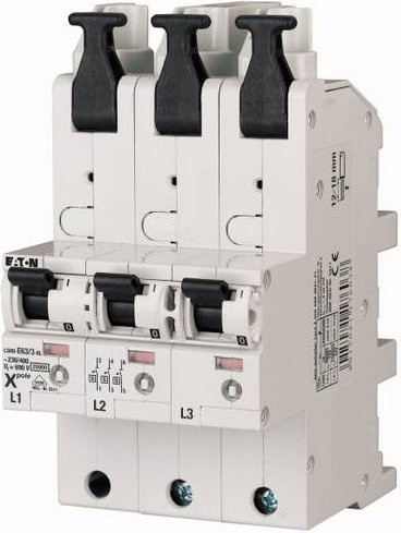 Eaton LSHU-E50/3-KL Hauptleitungsschutzschalter 50A 230V 400V in Weiß - Bild 1