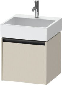 Duravit Waschtischunterschrank Ketho.2 in Tau matt mit 1 Auszug, wandhängend, B: 48,4 cm, T: 46 cm, H: 44 cm - Bild 1